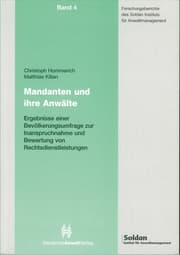 Cover von Mandanten und ihre Anwälte