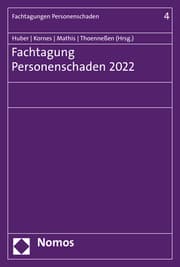 Cover von Fachtagung Personenschaden 2022