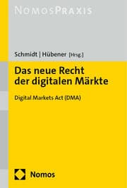 Cover von Das neue Recht der digitalen Märkte