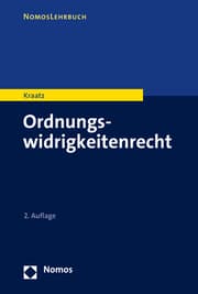 Cover von Ordnungswidrigkeitenrecht