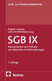 Cover von Sozialgesetzbuch IX: SGB IX