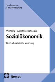 Cover von Sozialökonomik