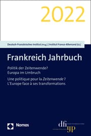 Cover von Frankreich Jahrbuch 2022