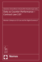 Cover von Data as Counter-Performance - Contract Law 2.0?