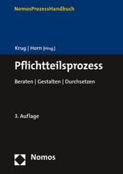 Cover von Pflichtteilsprozess