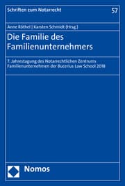 Cover von Die Familie des Familienunternehmers