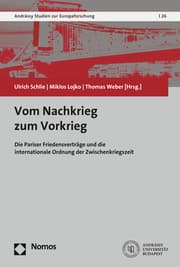 Cover von Vom Nachkrieg zum Vorkrieg