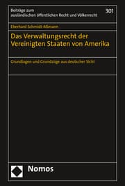 Cover von Das Verwaltungsrecht der Vereinigten Staaten von Amerika