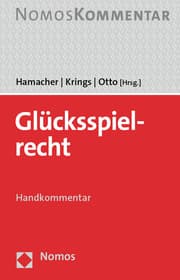Cover von Glücksspielrecht