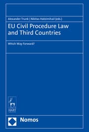 Cover von EU Civil Procedure Law and Third Countries