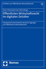 Cover von Öffentliches Wirtschaftsrecht im digitalen Zeitalter