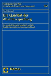Cover von Die Qualität der Abschlussprüfung