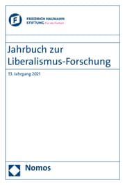 Cover von Jahrbuch zur Liberalismus-Forschung