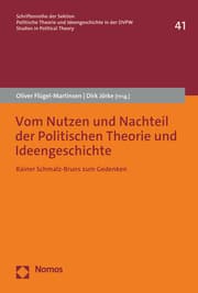 Cover von Vom Nutzen und Nachteil der Politischen Theorie und Ideengeschichte