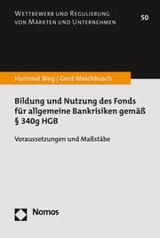 Cover von Bildung und Nutzung des Fonds für allgemeine Bankrisiken gemäß § 340g HGB