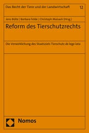 Cover von Reform des Tierschutzrechts