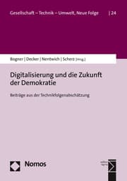 Cover von Digitalisierung und die Zukunft der Demokratie