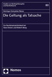 Cover von Die Geltung als Tatsache
