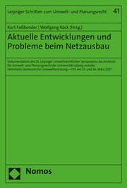 Cover von Aktuelle Entwicklungen und Probleme beim Netzausbau