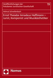 Cover von Ernst Theodor Amadeus Hoffmann - Jurist, Komponist und Musikästhetiker