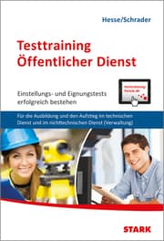 Cover von STARK Testtraining Öffentlicher Dienst