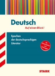 Cover von STARK Deutsch - auf einen Blick! Epochen der deutschen Literatur - Österreich