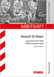 Cover von Arbeitsheft Realschule - Deutsch 10. Klasse Ganzschrift 2017/18 'Ruth Weiss: Meine Schwester Sara'