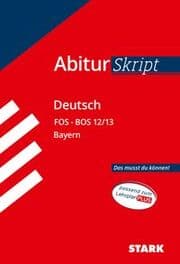 Cover von STARK Deutsch 12./13. Klasse - AbiturSkript FOS/BOS Bayern