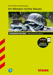Cover von STARK Interpretationen Deutsch - Erich Maria Remarque: Im Westen nichts Neues