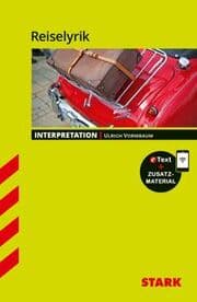 Cover von STARK Reiselyrik - Deutsch - Interpretationen
