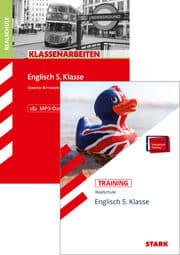 Cover von STARK Englisch 5. Klasse Realschule - Klassenarbeiten + Training