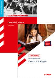 Cover von STARK Deutsch 5. Klasse Hauptschule - Klassenarbeiten + Training