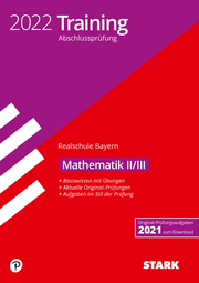 Cover von STARK Training Abschlussprüfung Realschule 2022 - Mathematik II/III - Bayern