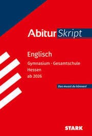 Cover von STARK Englisch - AbiturSkript Hessen 2026