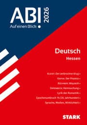 Cover von STARK Deutsch - Abi - Auf einen Blick! 2026 Hessen