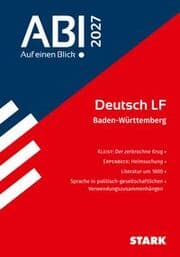 Cover von STARK Deutsch - Abi - Auf einen Blick! 2027 BW