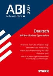 Cover von STARK Deutsch - Abi - Auf einen Blick! 2027 BW Berufliches Gymnasium