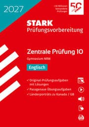 Cover von STARK Englisch 10. Klasse - Zentrale Prüfung (ZP10) Gymnasium 2027 NRW - Prüfungsvorbereitung