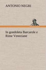Cover von In gondoleta Barcarole e Rime Veneziane