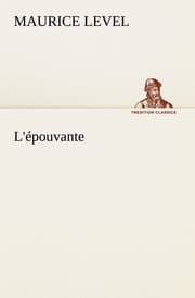 Cover von L'épouvante