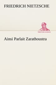 Cover von Ainsi Parlait Zarathoustra