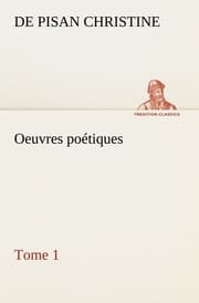 Cover von Oeuvres poétiques Tome 1