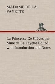 Cover von La Princesse De Clèves par Mme de La Fayette Edited with Introduction and Notes