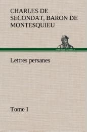 Cover von Lettres persanes, tome I