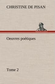 Cover von Oeuvres poétiques Tome 2
