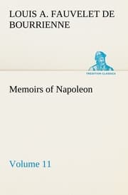 Cover von Memoirs of Napoleon - Volume 11