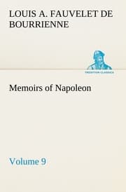 Cover von Memoirs of Napoleon - Volume 09