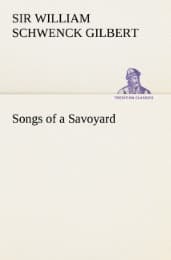 Cover von Songs of a Savoyard