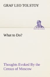 Cover von What to Do? Thoughts Evoked By the Census of Moscow