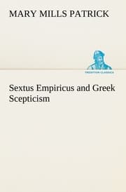 Cover von Sextus Empiricus and Greek Scepticism